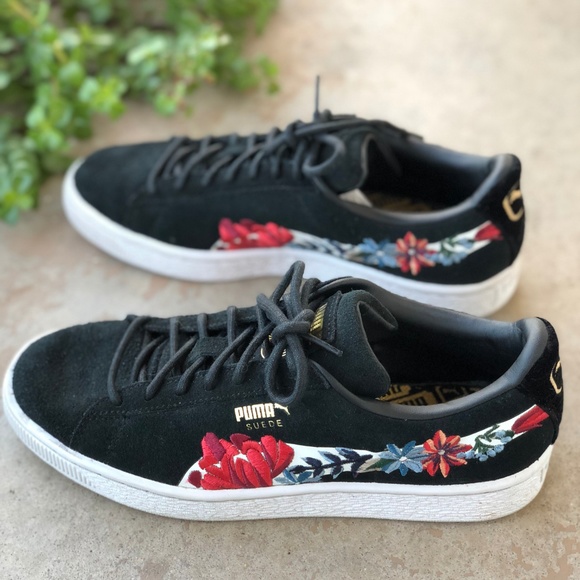 puma suede hyper embelished
